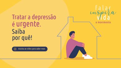 O movimento falar inspira vida Tratar a depressão é urgente. Saiba por quê!